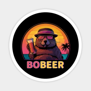 Funny Bóbr Bober Kurwa Bobeer Beer Internet Meme Magnet